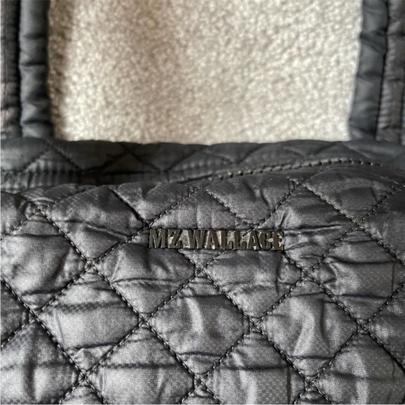 MZ Wallace Women's Black Quilted Medium Sutton Tote Bag, No Crossbody Strap - Picture 3 of 10